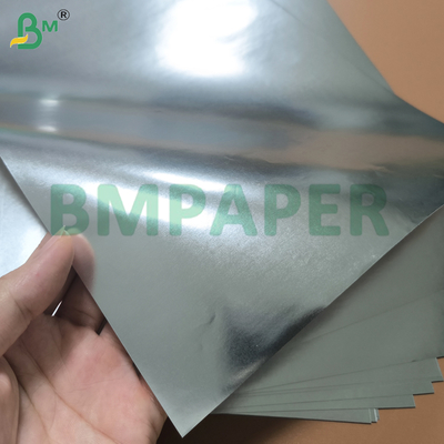 80 g/m² 90 g/m² Metallic Zilver Bieretiketpapier Voor Bierflessen En Blikjes