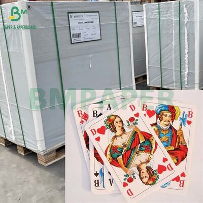 Goede Sterkte Zwart Kern Wit Karton 0.3MM voor het Maken van Speelkaarten