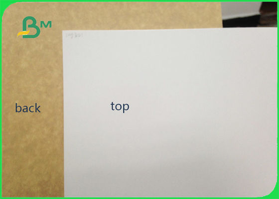 450gsm FSC Verklaard Klei Met een laag bedekt het Document van de het Voedselrang van Kraftpapier Achterbroodje/Wit Voeringsdocument voor Verpakking