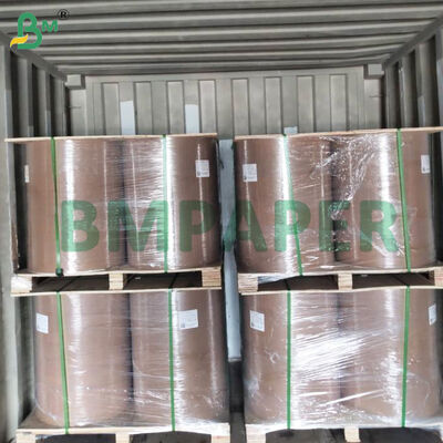 Niet gebleekt machineverglasingsverpakkingspapier Bruin 1000 mm Breedte rol 35 gm