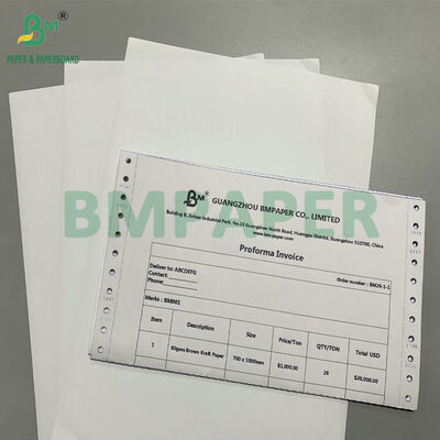 8 x 11'' Wit Blauw Roze 75 g/m² Carbonloos Kopieerpapier Meerdelig NCR Papier voor Formulieren & Facturen