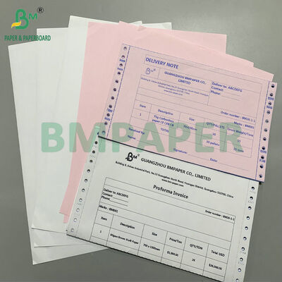 8 x 11'' Wit Blauw Roze 75 g/m² Carbonloos Kopieerpapier Meerdelig NCR Papier voor Formulieren & Facturen