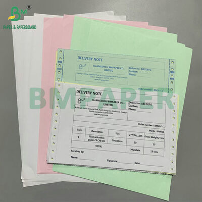 8 x 11'' Wit Blauw Roze 75 g/m² Carbonloos Kopieerpapier Meerdelig NCR Papier voor Formulieren & Facturen