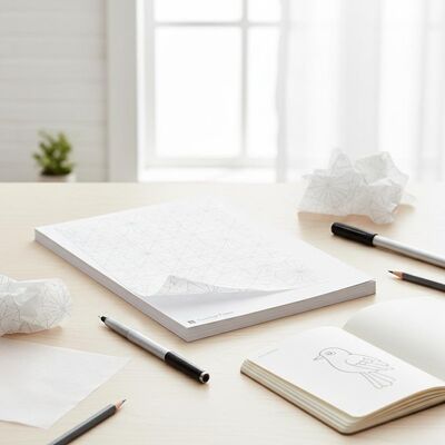 Traceringspapier Wit doorzichtig patroonpapier Traceringspapier voor naaien Tekening Schetsen