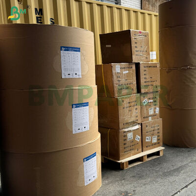 Hoge witte natte sterkte etiket metaalpapier voor bier / blikken etiketten