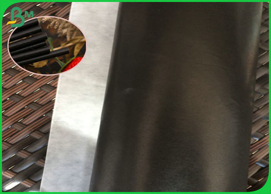 60gsm FSC en FDA-Certificaat Voor het drukken geschikt Zwart de Rangdocument van het Strovoedsel Broodje voor Koffie of Melkthee