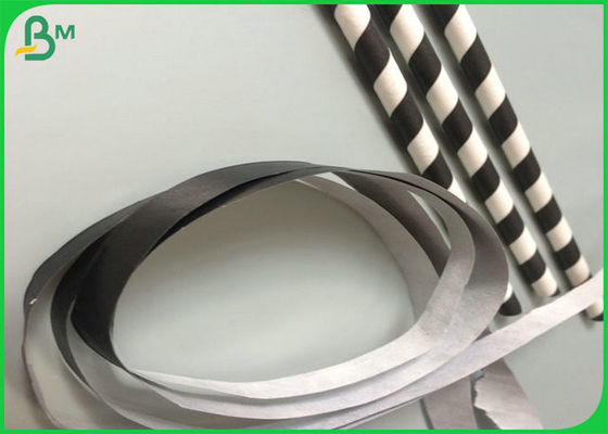 60gsm FSC en FDA-Certificaat Voor het drukken geschikt Zwart de Rangdocument van het Strovoedsel Broodje voor Koffie of Melkthee