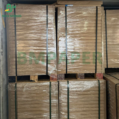 60gsm 70gsm Gecoat 1 zijde Wit Machine Glanzend Kraftpapier Voor Suikerverpakking 60cm 72cm