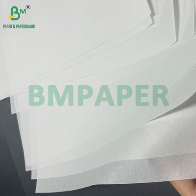 40GSM wit ongecoat papier op rollen 840MM voor verpakking van schoenen en textiel