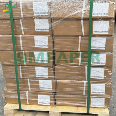 Helderblauwe tweezijdige papierrol 80 gram voor architectuur