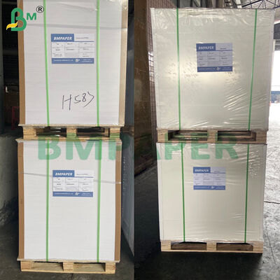 Waterdicht, hoogglanzend wit kunstpapier voor het afdrukken van posters met een eenzijdige PE-coating