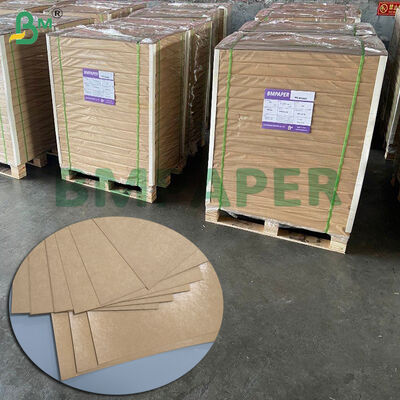 Ongebleekt PE bedekt Cup Bowl Stock 250gm lekkagebestendige voedingsmiddelen Kraft papier