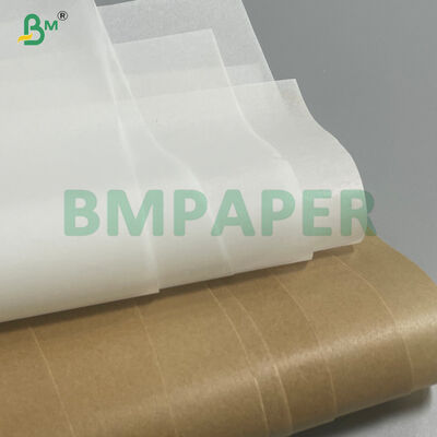 Maagdelijk wit pulp anti-olie waterdicht siliconen gecoat papier voor gebruik in de luchtfriteuse