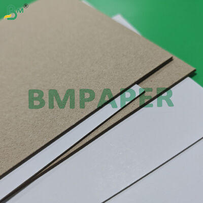 1 mm 2 mm gecoat wit gelijnd chipboard met grijze rug hoge stijfheid 79 x 109 cm