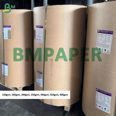 250 gm 300 gm Wit kraftpapier voor hangetiketten Jumbo rollen, ruw oppervlak