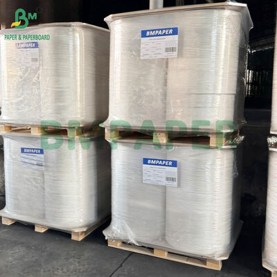 26gsm 27gsm Kraftpapierrollen 29mm x 6000m voor het verpakken van individuele rietjes