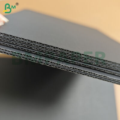 440gsm Black Color Corrugated Board for Luxury Box Packaging