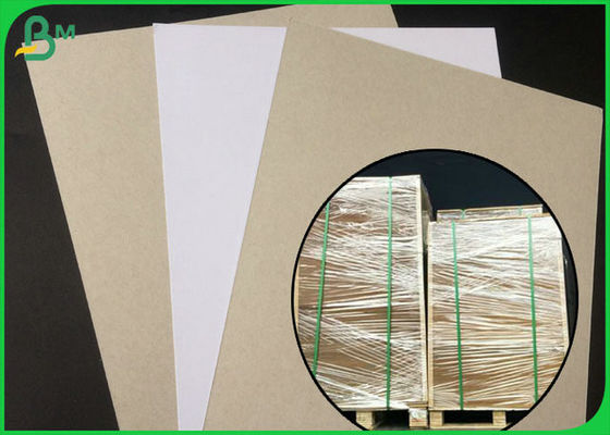 Verklaard FSC bedekte Duplexraads Witte Kant Terug met Grijs in Grote Broodjesverpakking met een laag