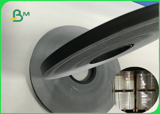 60gsm het Document van Slitted van de voedselrang Voor het drukken geschikt Zwart Broodje voor het Drinken FDA FSC