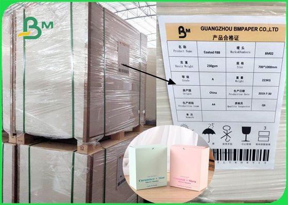 de bleekheids95% glanzend GC1 karton van 270gr 280gr 300gr FSC voor boekdekking