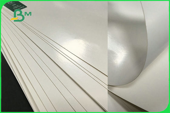 FSC FDA 300gsm Ivoor Één Kant bedekte Wit Raadspe GC1 Document voor Document Kom met een laag