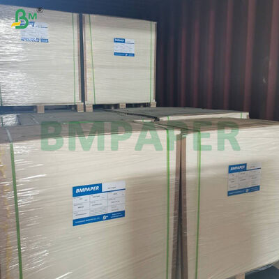 Hoge basis Gewicht Eenzijdig gecoate witte hoog gladde steunplank