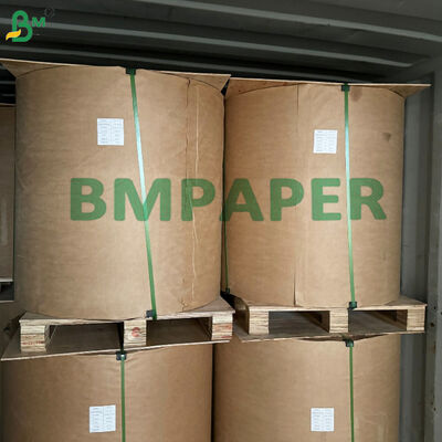Natuurlijk bruin gestreepte kraftpapier 30 - 70 gsm voor verpakking en drukken
