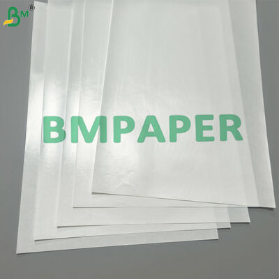 Op maat gedrukt 40g+12g enkelzijdig PE gelamineerd wit kraftpapier