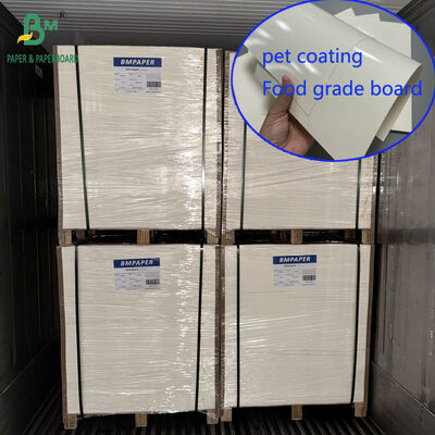 315gm 320gm PET-gecoat voedselwaardig karton voor voedselcontainers 102 x 72cm