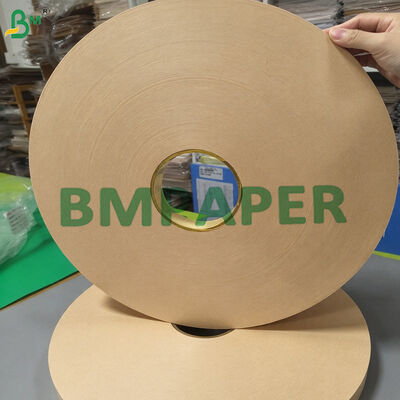 Stro Individuele Wikkel Papier Bruine Kleur 28gsm Custom Logo Bedrukking